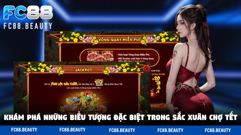 Khám phá những biểu tượng đặc biệt trong Sắc Xuân Chợ Tết